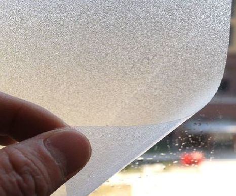 城步玻璃门外面粘广告用什么材料好？